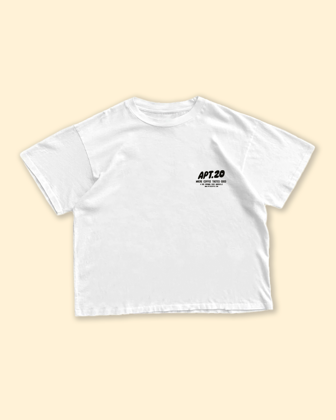 TEE-SHIRT MASCOTTE BLANC