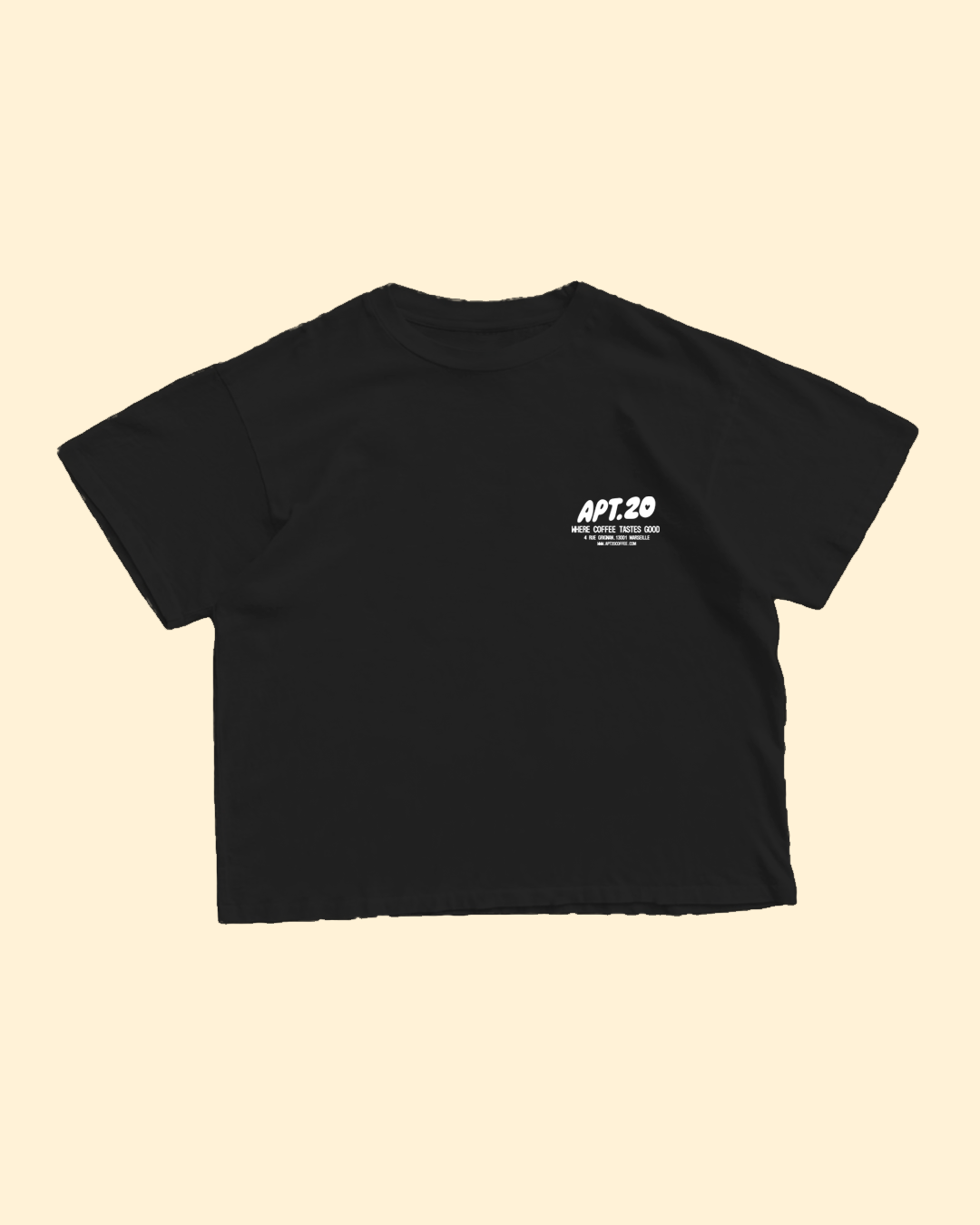 TEE-SHIRT MASCOTTE NOIR
