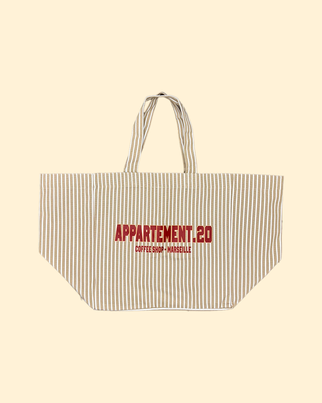 TOTE BAG - APPARTEMENT VINGT BEIGE